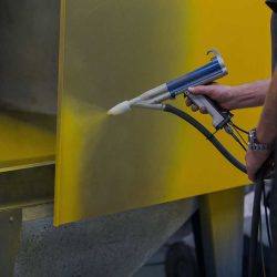 پوشش دهی رنگ الکترواستاتیک برای پاشش رنگ